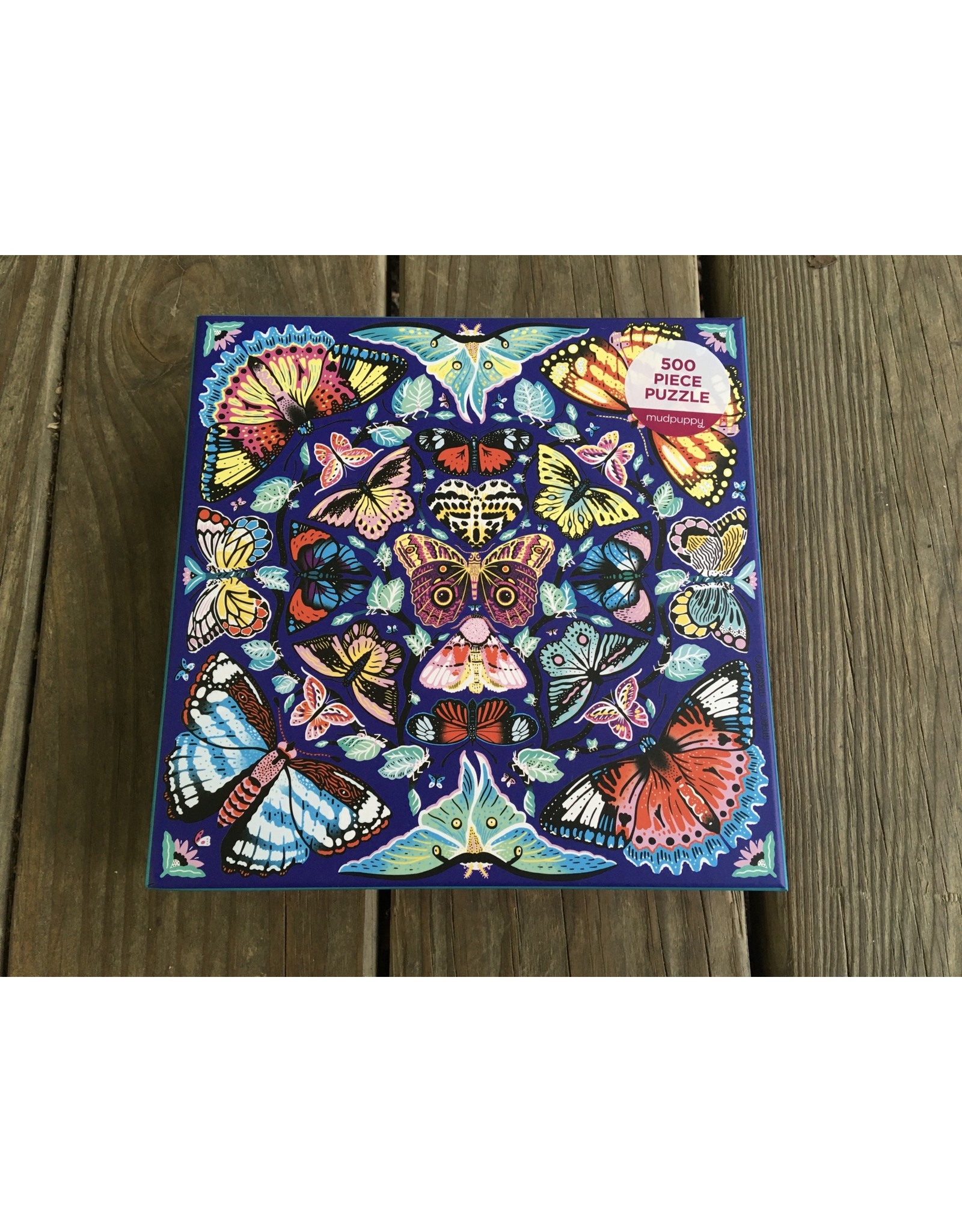 Kaleido-Butterflies Puzzle  - 500 Pieces
