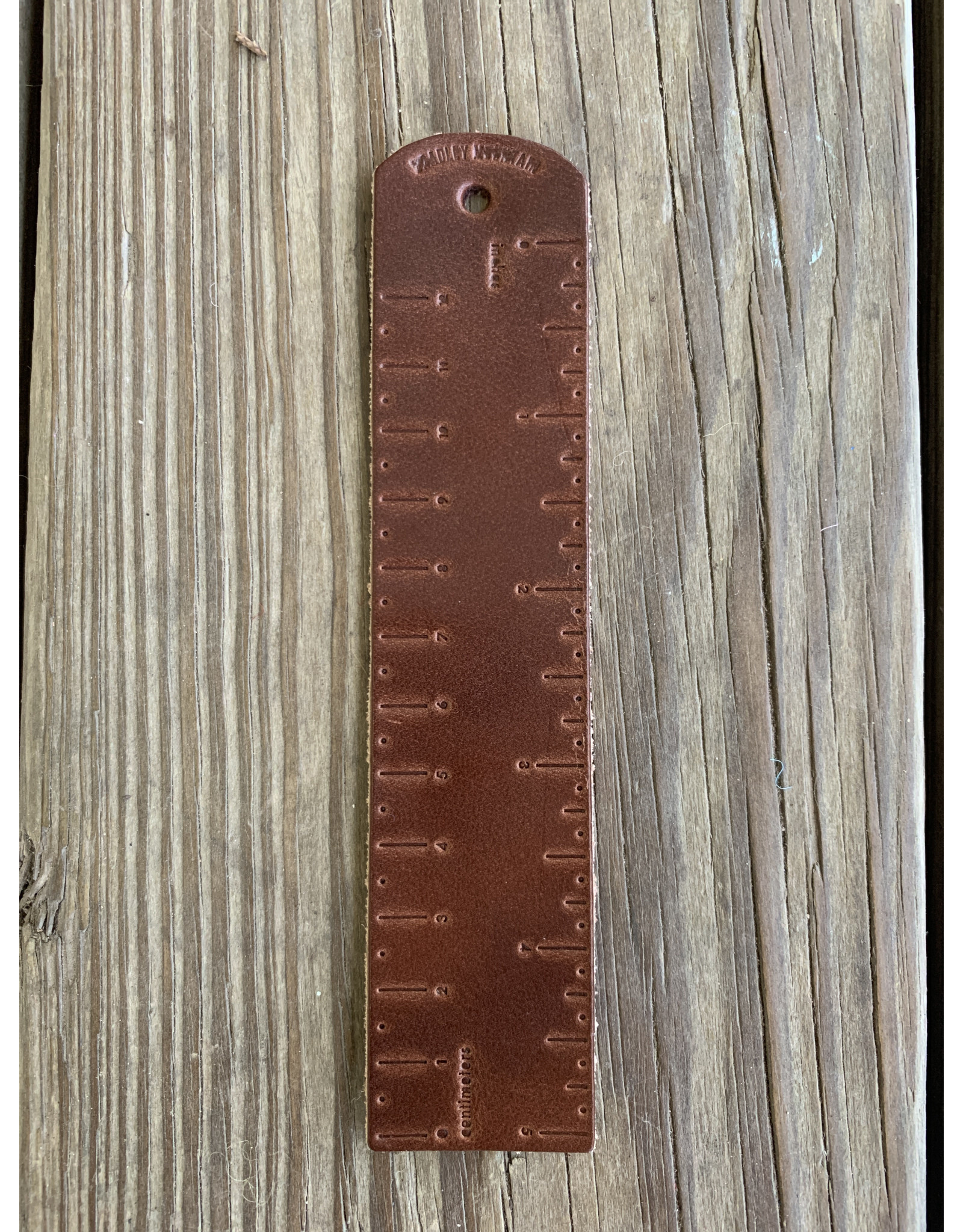 Leather Ruler
