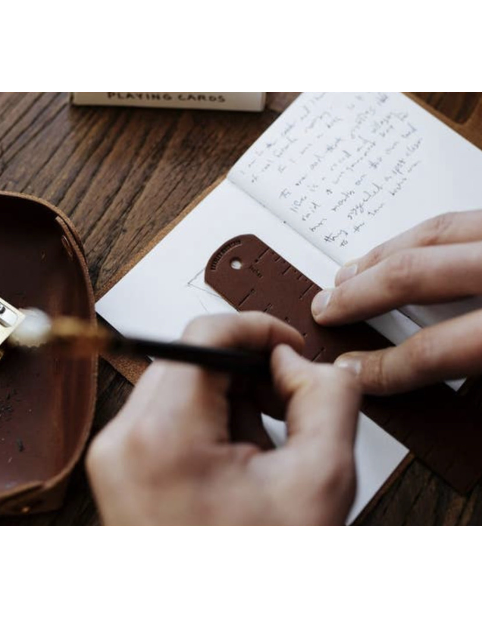 Leather Ruler