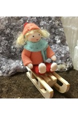 Girl on Sleigh (fair skin, blonde hair)