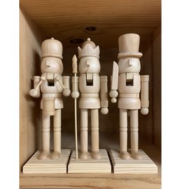 Nutcracker - Natural Wood. Perfect to Paint!