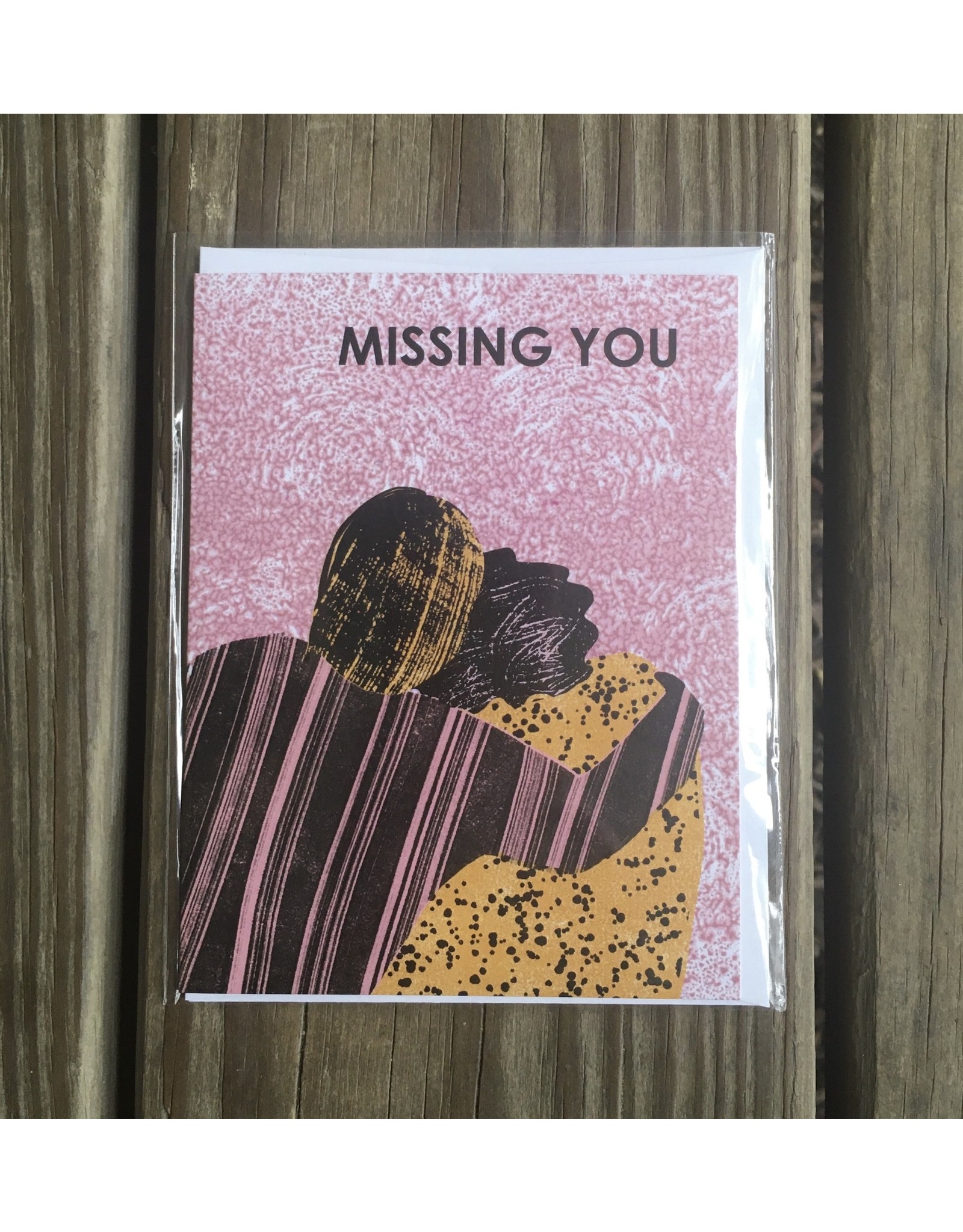 Missing You Card - Blank Inside