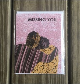 Missing You Card - Blank Inside