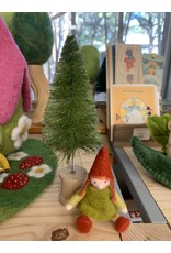 Bottle Brush Tree on Wooden Bobbin