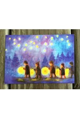 Wynstones Lantern Parade Postcard - Erika Hoffmann