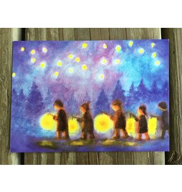 Wynstones Lantern Parade Postcard - Erika Hoffmann