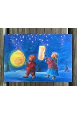 Lantern Procession Postcard - Dorothea Schmidt