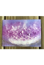 Wynstones Amethyst Crystals Postcard - David Newbatt