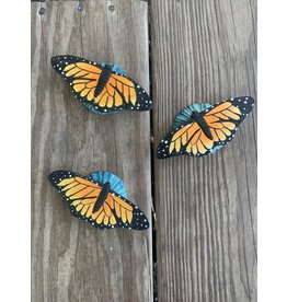 Monarch Butterfly Magnet - Wooden