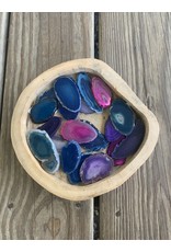 Agate slice or Bead- small 2”