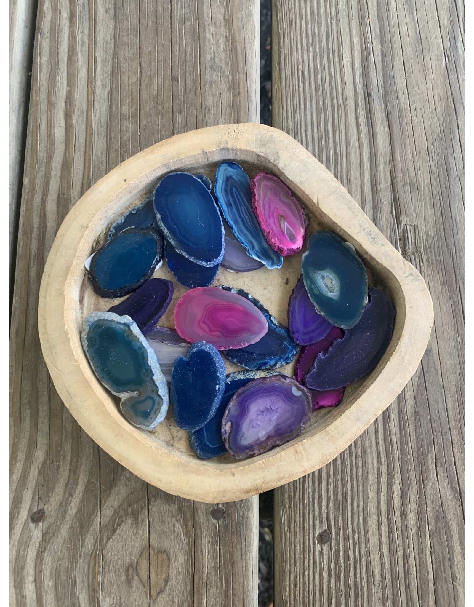 Agate slice or Bead- small 2”