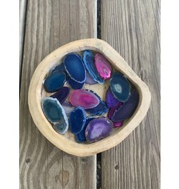 Agate slice or Bead- small 2”