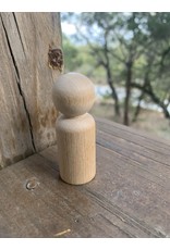 Wooden Little Man Peg Doll 2-3/8"