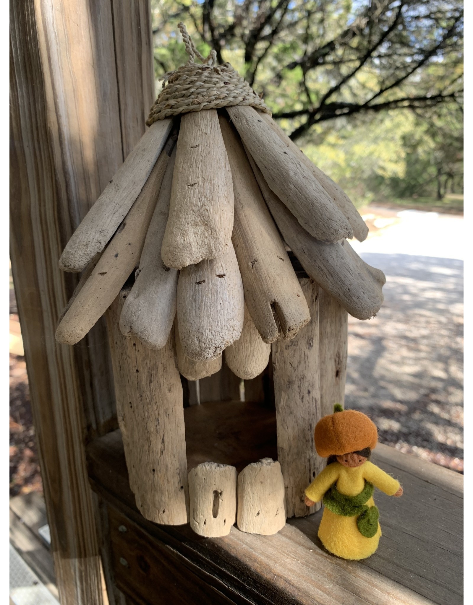 Driftwood Fairy House - Medium 10x6