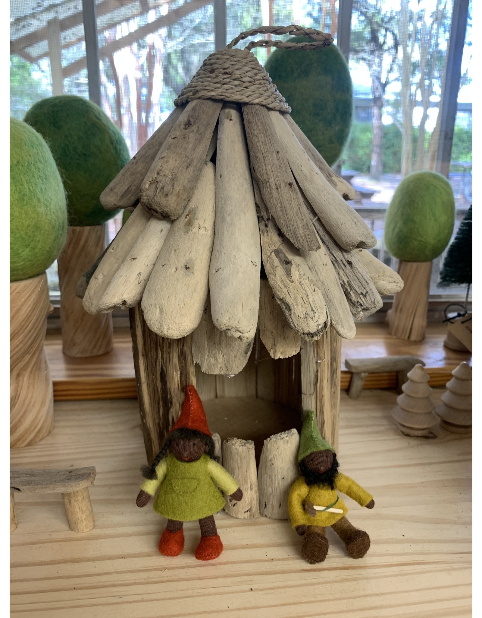 Driftwood Fairy House - Medium 10x6