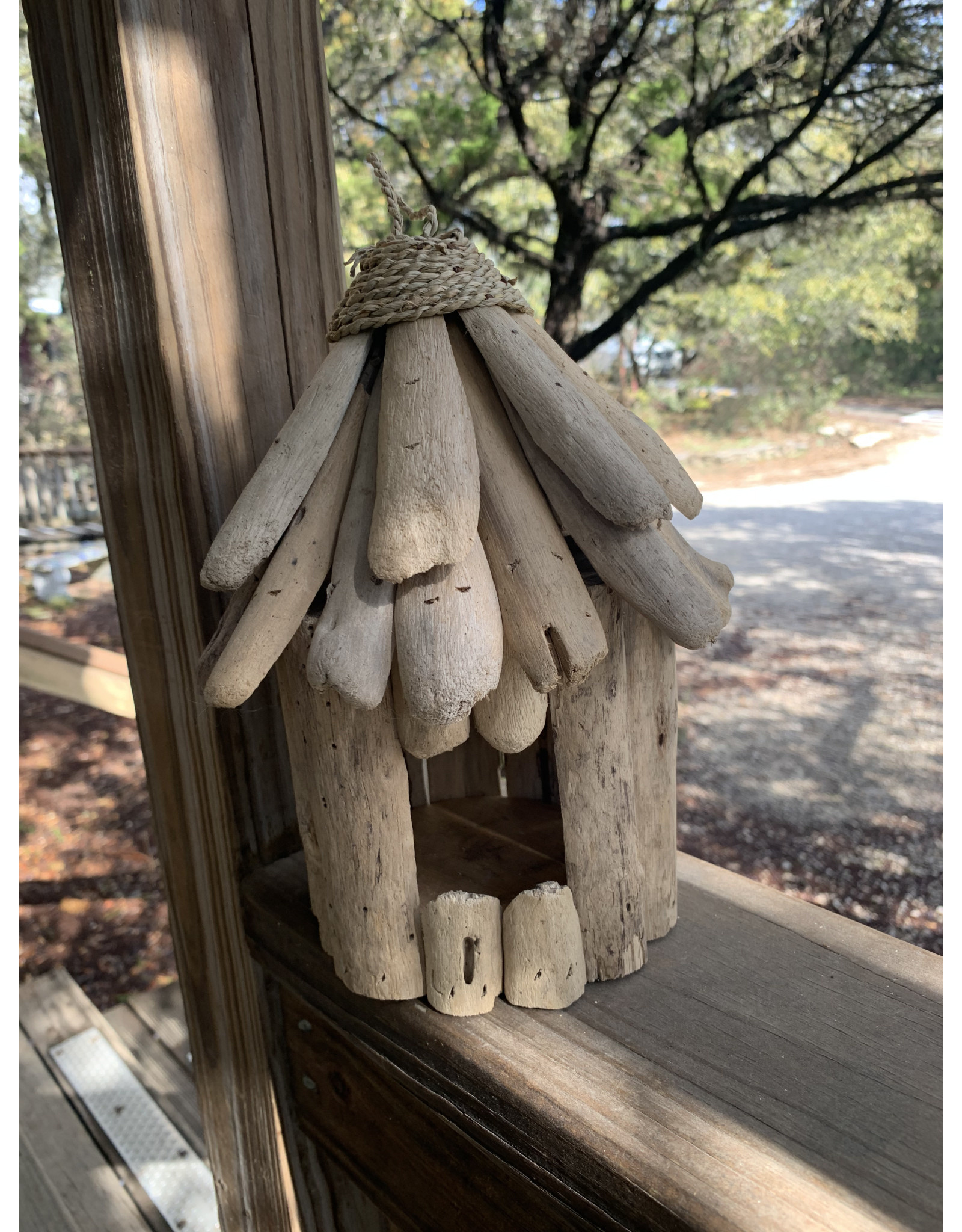 Driftwood Fairy House - Medium 10x6