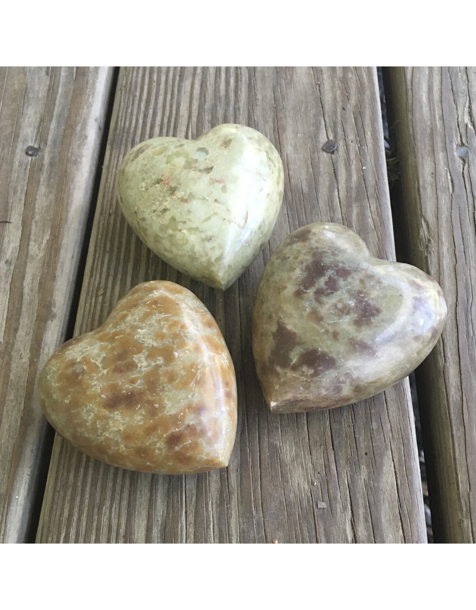 Soapstone Heart 3"