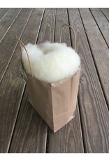 Wool Batting - Natural 0.5 lb
