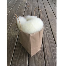 Wool Batting - Natural 0.5 lb