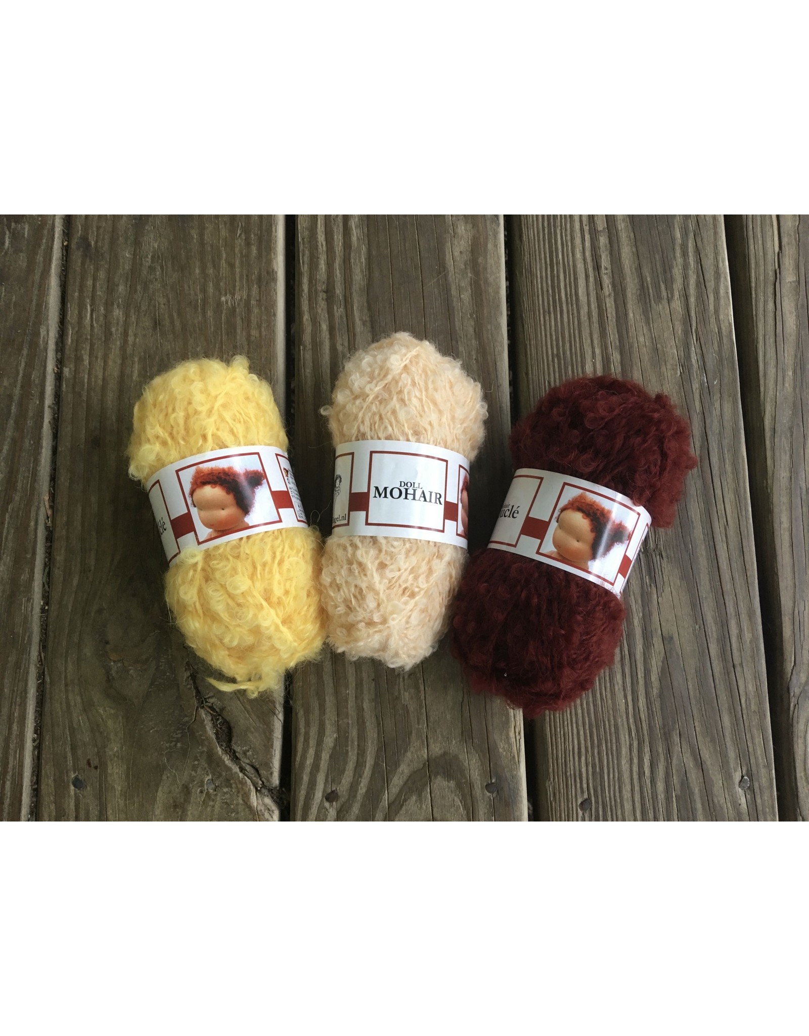 Heavy Boucle Yarn for Doll Hair