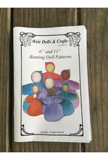 11" and 6" Bunting Doll Pattern