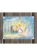 Wynstones Little Red Riding Hood Postcard - Berthilde Gunther