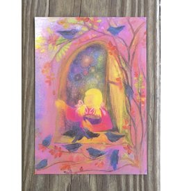 Wynstones Birds of Joy Postcard - Angela Koconda