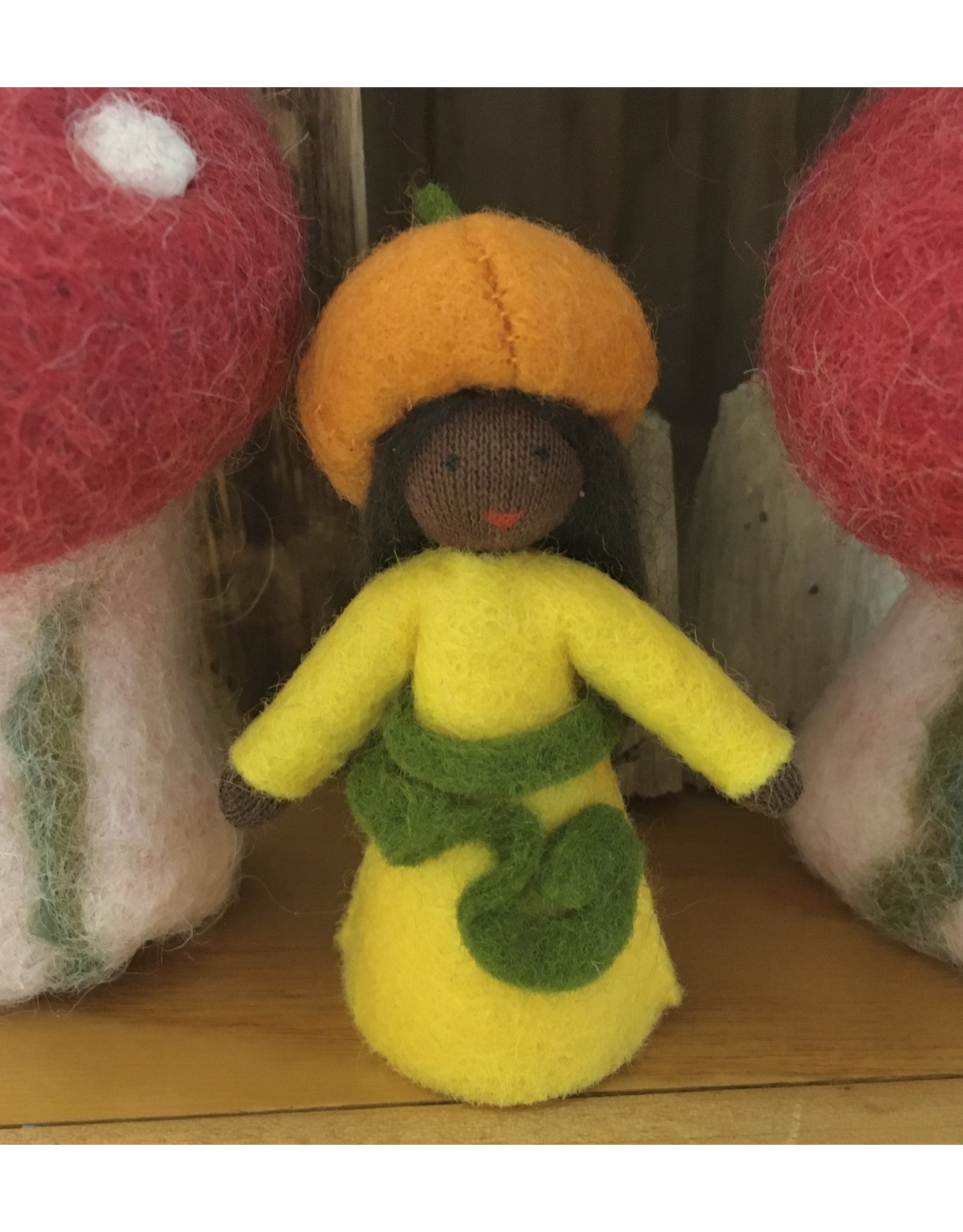 Pumpkin Fairy (dark skin, dark hair)