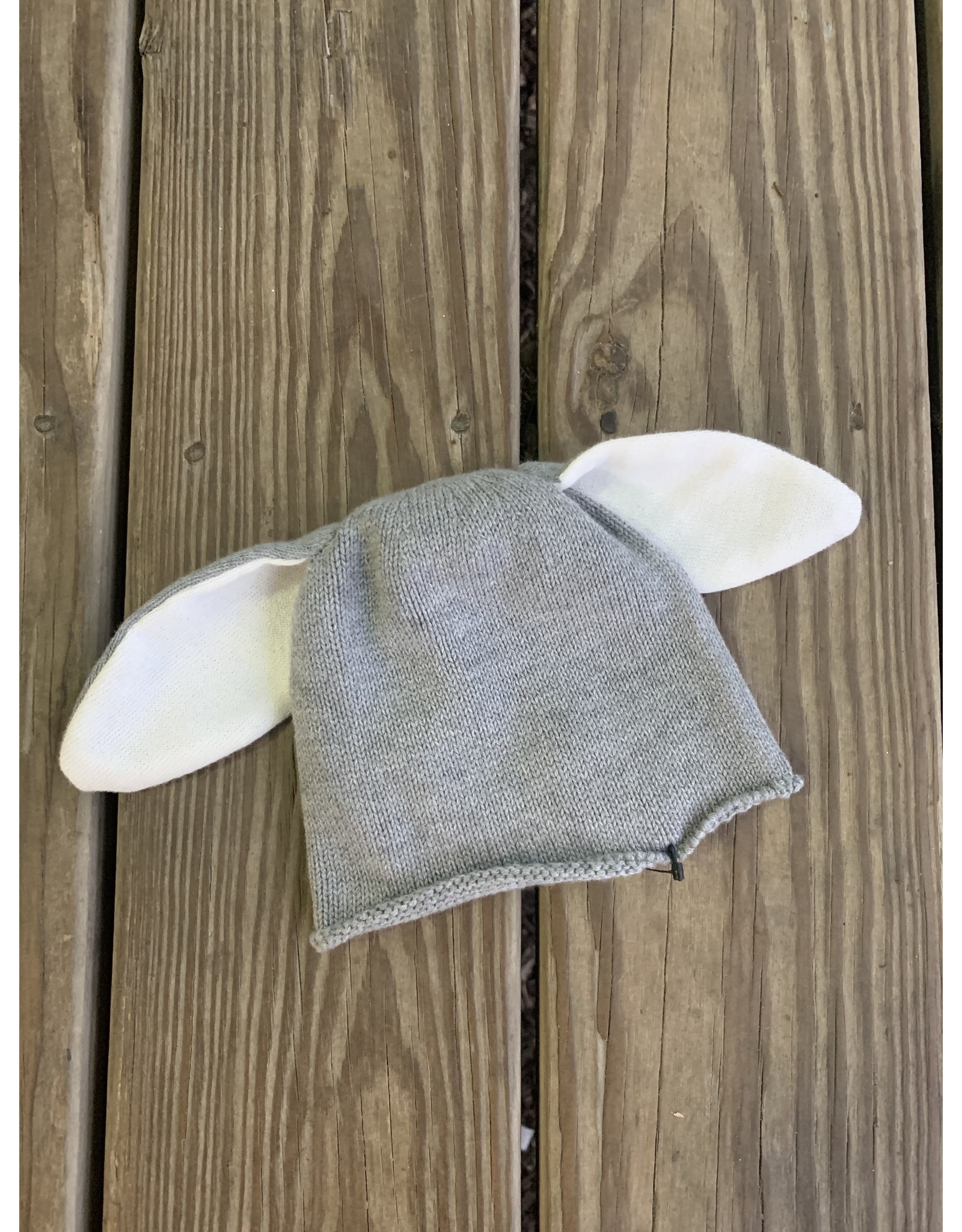 Cotton Knit Bunny Hat