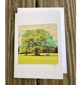 Mighty Oak Blank Card 4x5.5