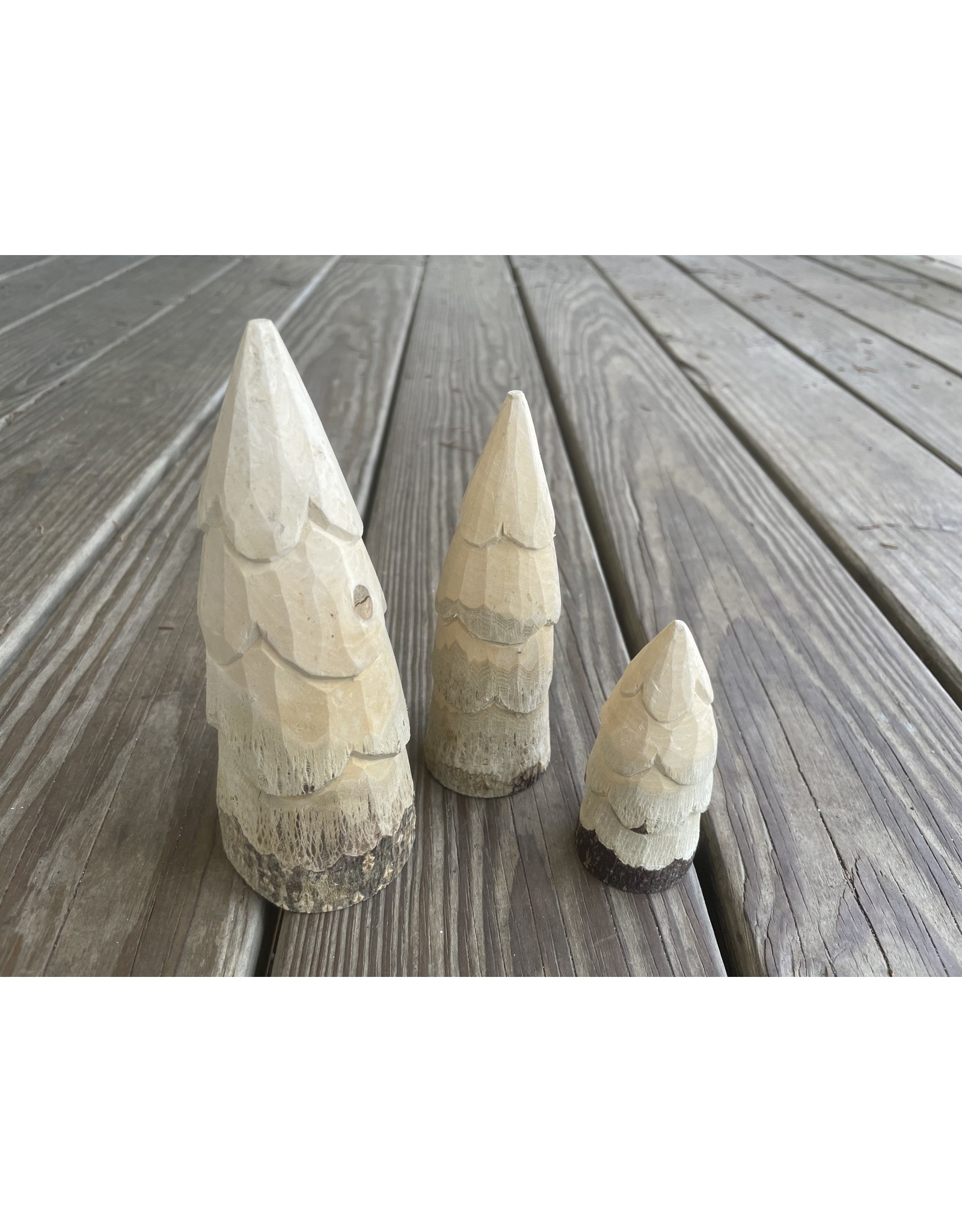 Carved Wooden Trees