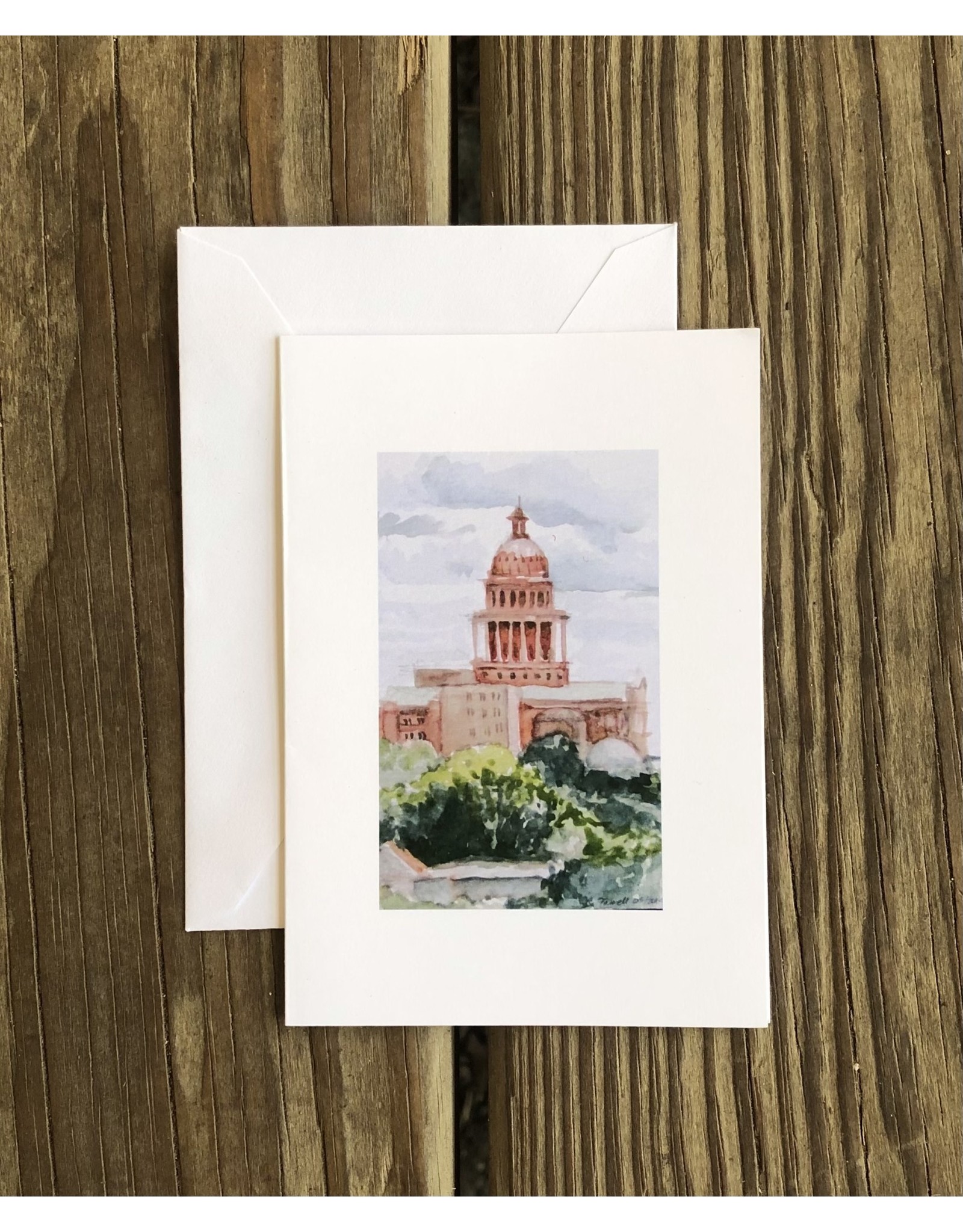 Texas Capitol Notecard - Elizabeth Farrell 3.5x5