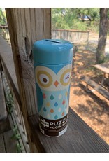 Owl Family Canister Puzzle and Coin Bank