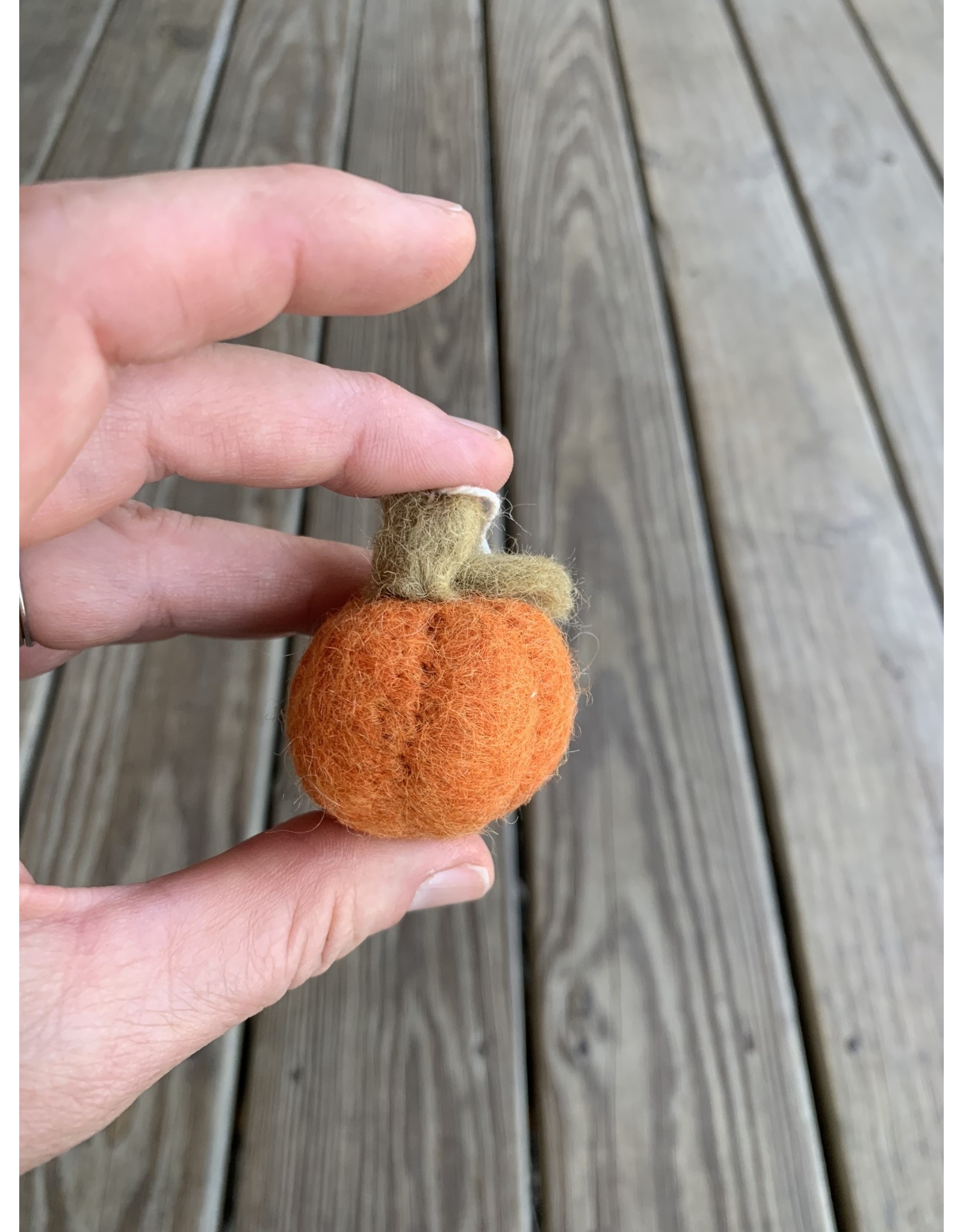 Felt Mini Pumpkin