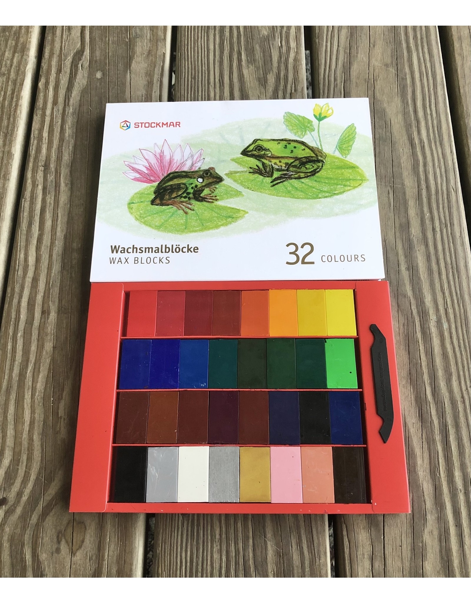 Stockmar Wax Block Crayon Set - 32 Colors
