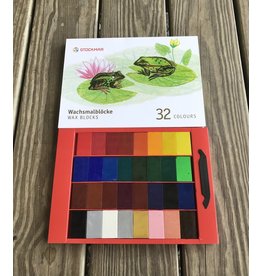 Stockmar Wax Block Crayon Set - 32 Colors
