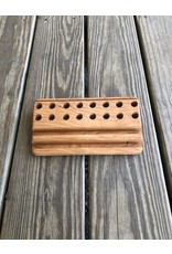 Cherry Crayon Holder 16 Blocks & 16 Sticks w/ Postcard Slot