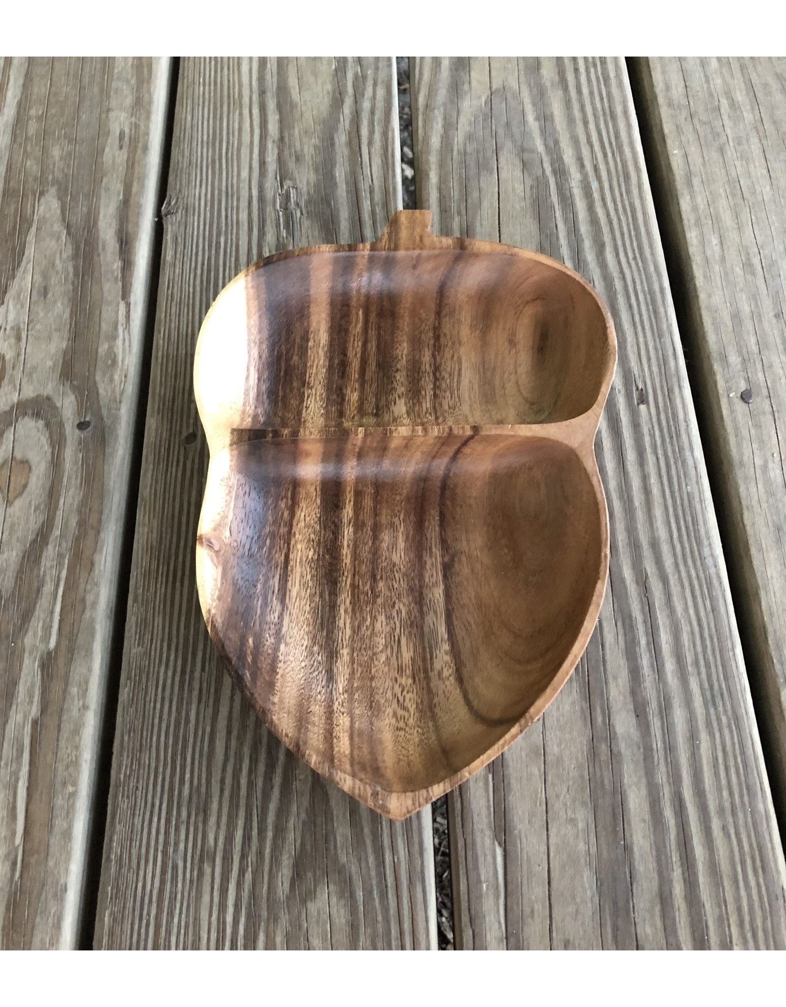 Acorn Sorting Tray - Wooden 11"L