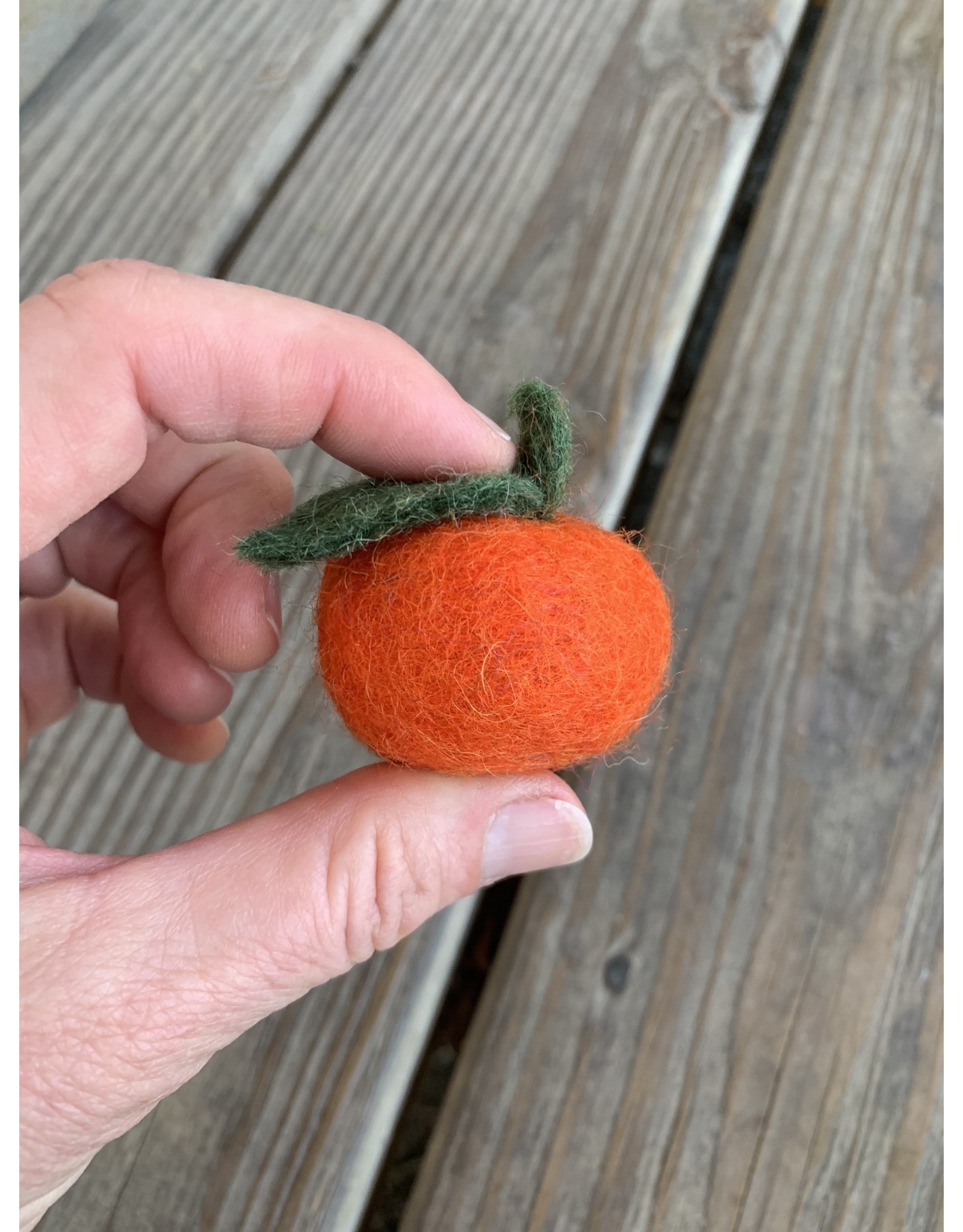 Felted Orange
