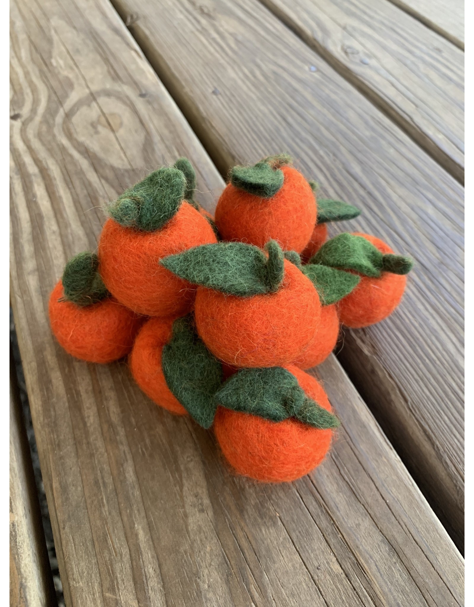 Felted Orange