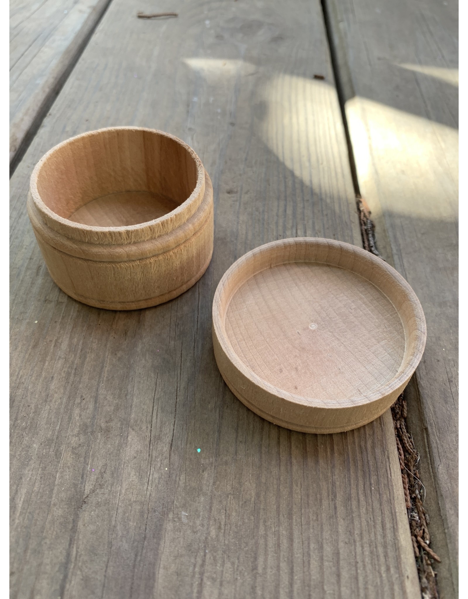 Wood Box with Cover
