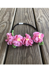Flower Crown - from recycled tshirts!