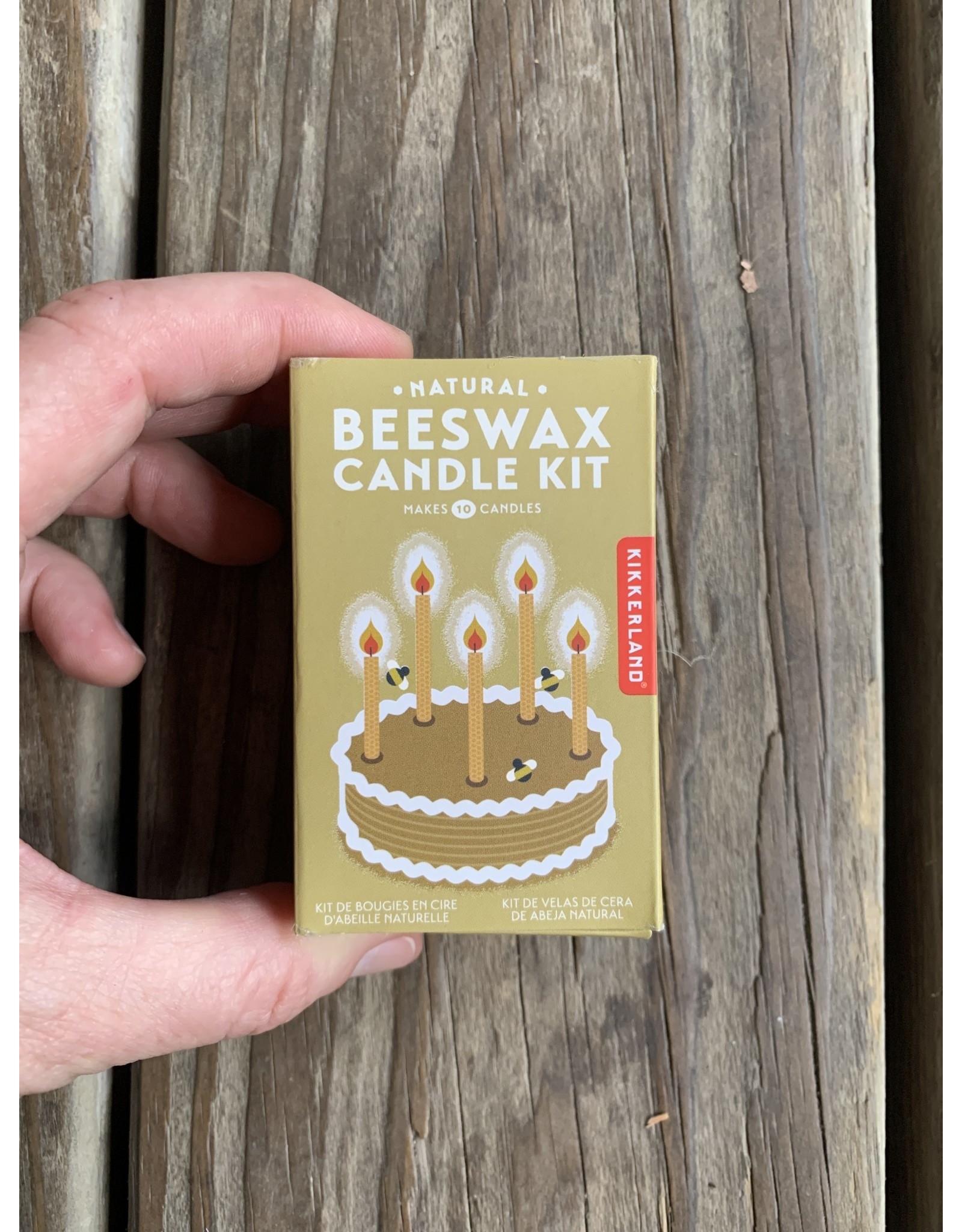 Natural Rolling  Beeswax Candle Kit