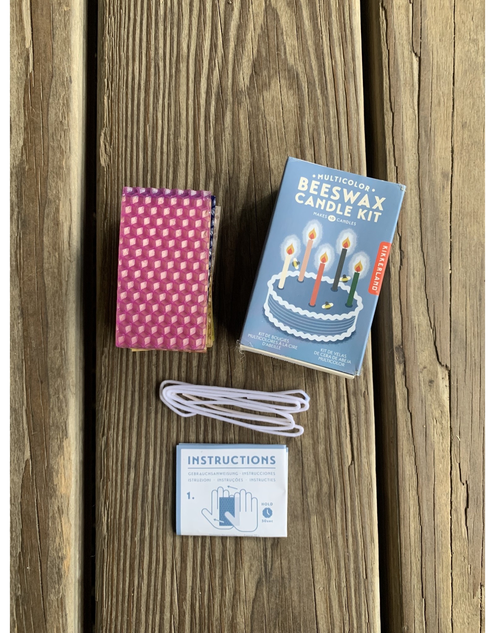 Multicolor Rolling Beeswax Candle Kit