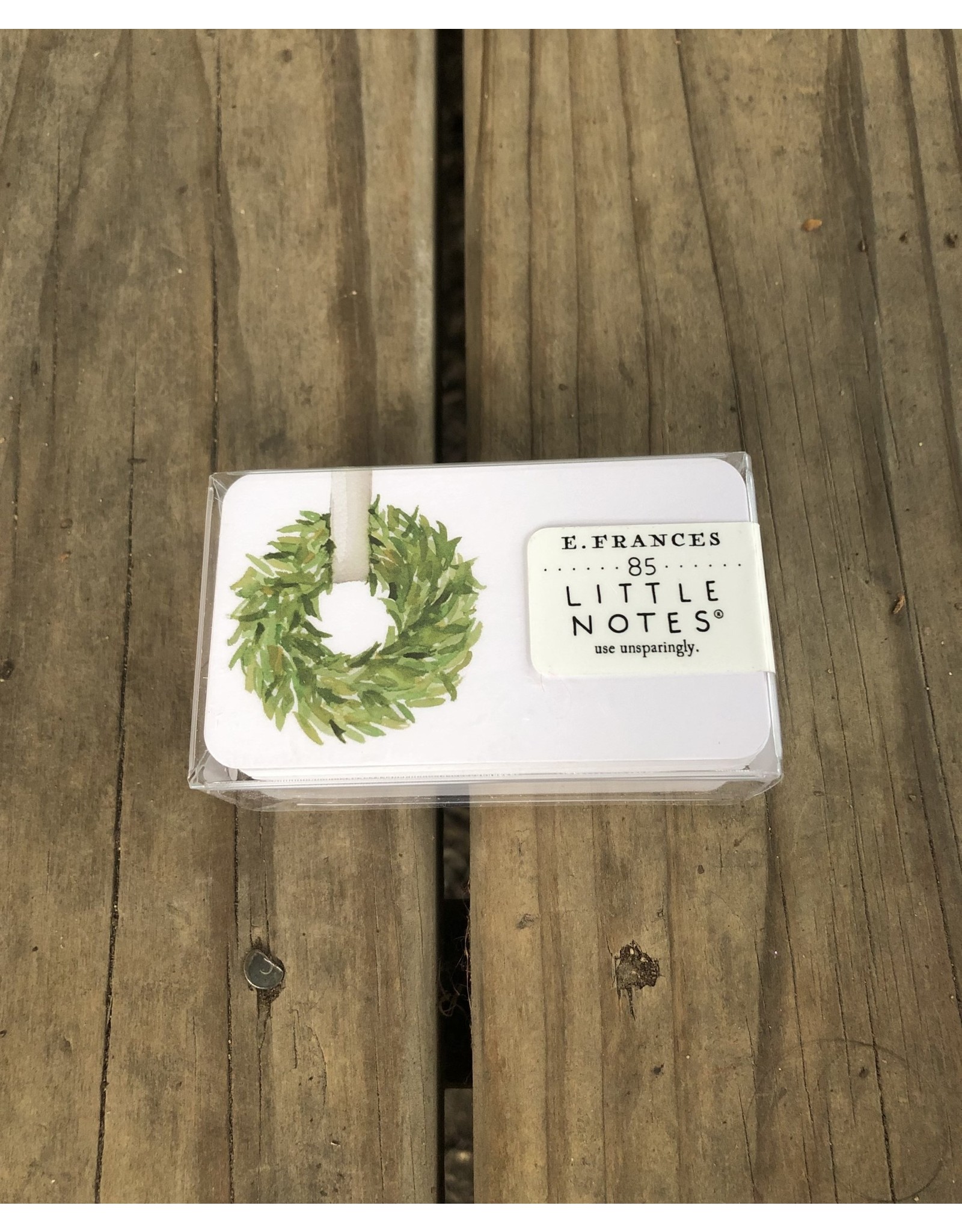 Classic Wreath Little Notes 3.5x2in - box of 85
