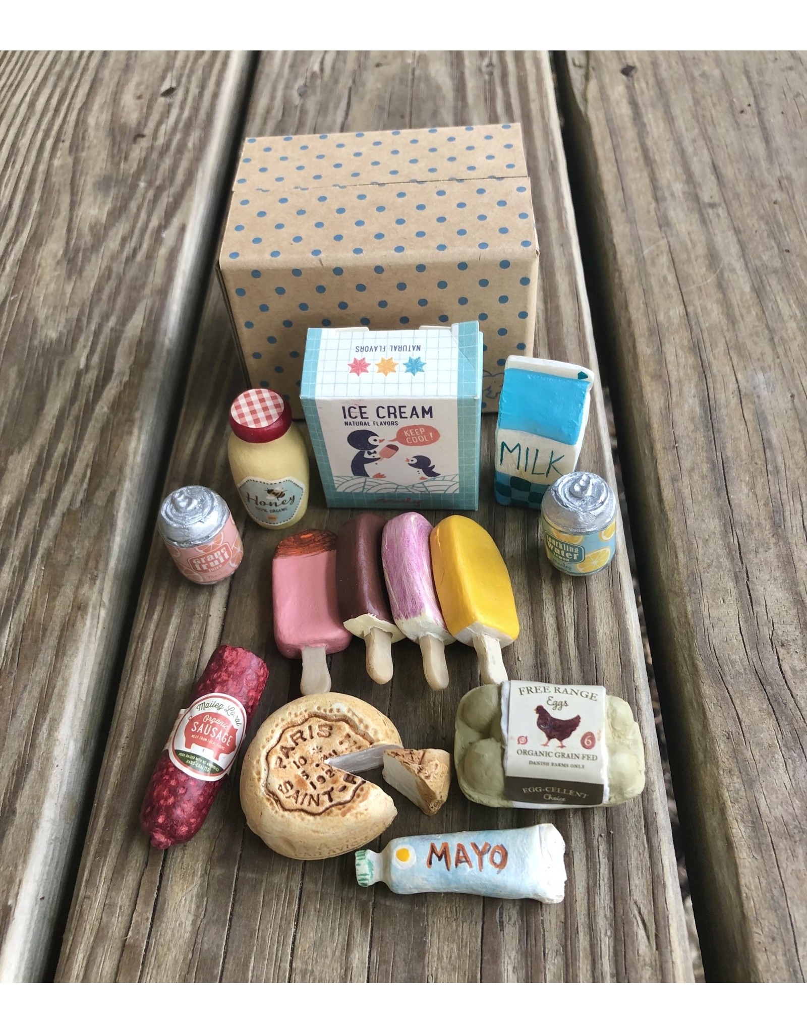 Miniature Grocery Box - 2023 Maileg