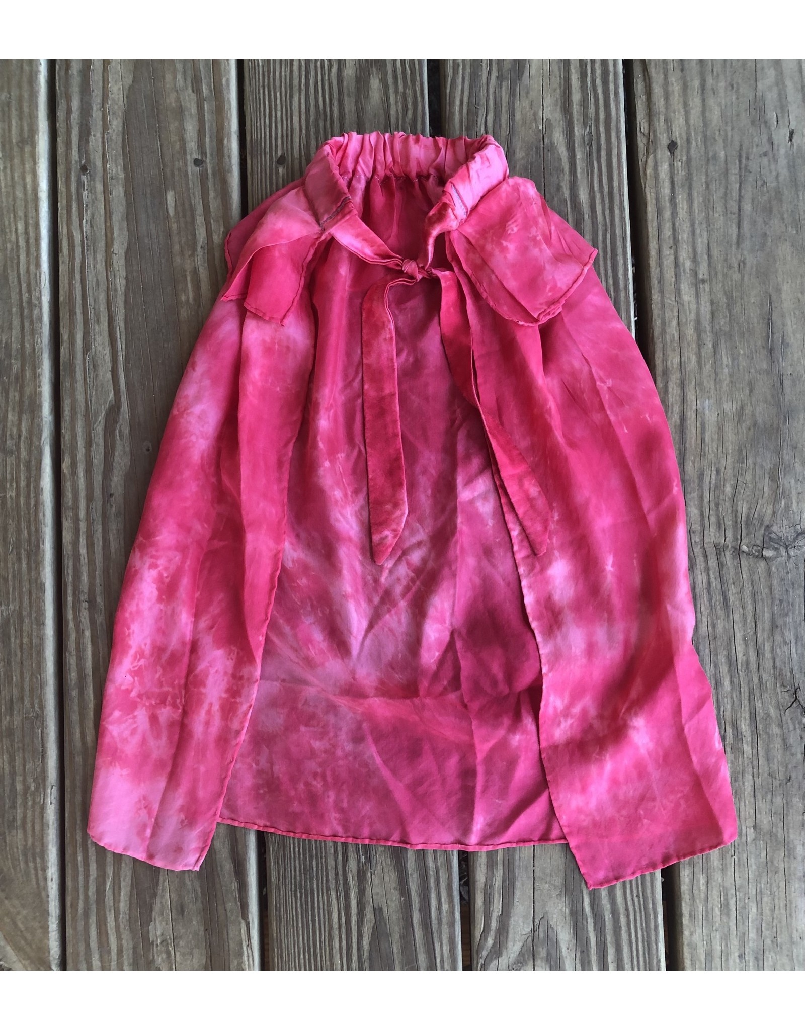 Fairy Cove Silk Cape Hand Dyed - Small 21"