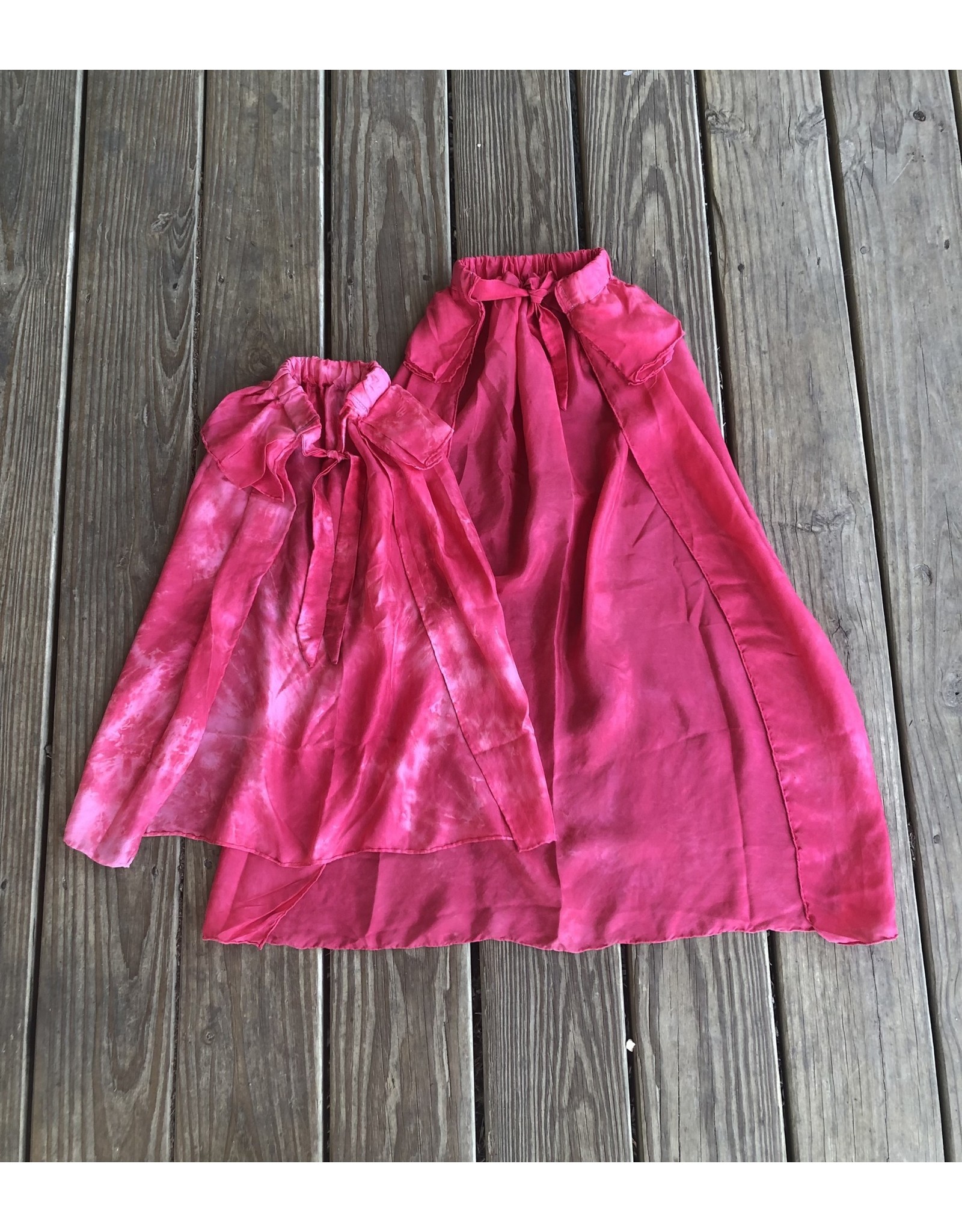 Fairy Cove Silk Cape Hand Dyed - Small 21"