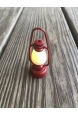 Tiny Red Vintage Lantern 2.5" - Maileg