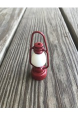 Tiny Red Vintage Lantern 2.5" - Maileg
